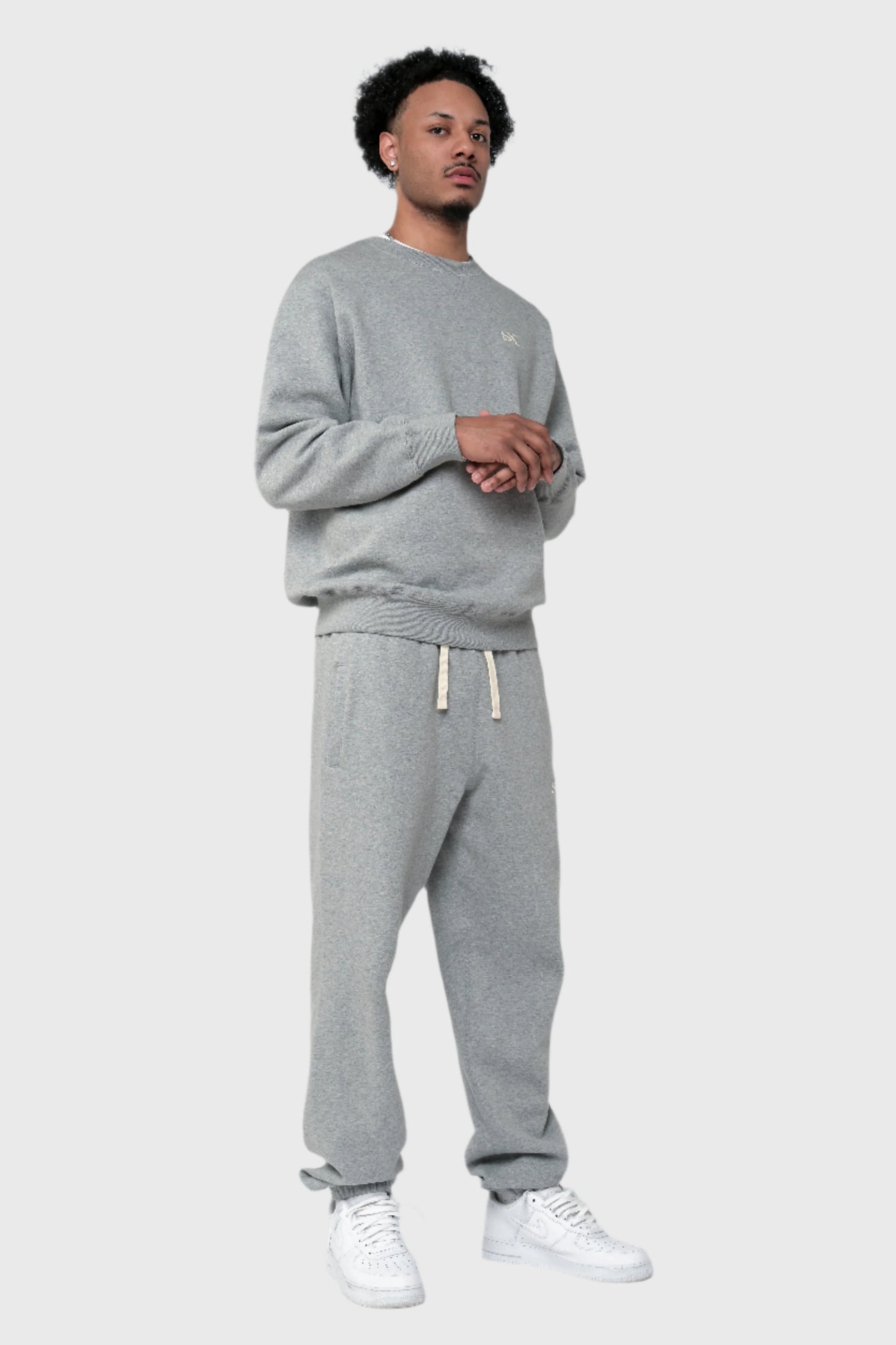 SK Core Fleece Crewneck - Grey