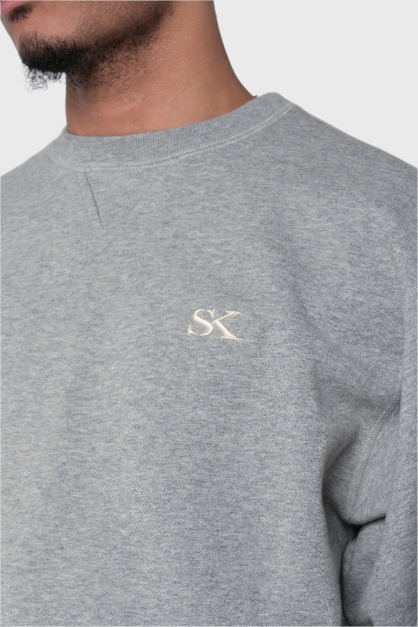 SK Core Fleece Crewneck - Grey