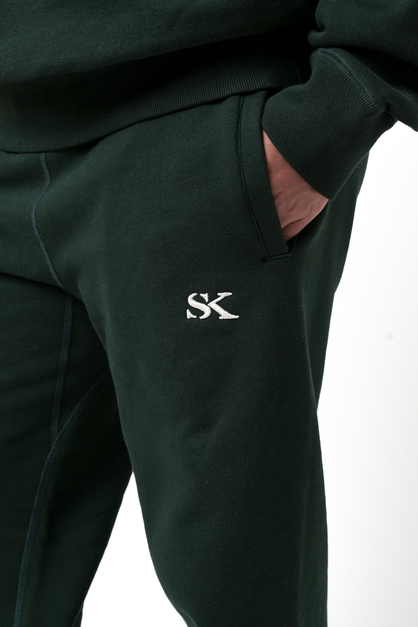 SK Core Fleece Sweatpants - Forest Green