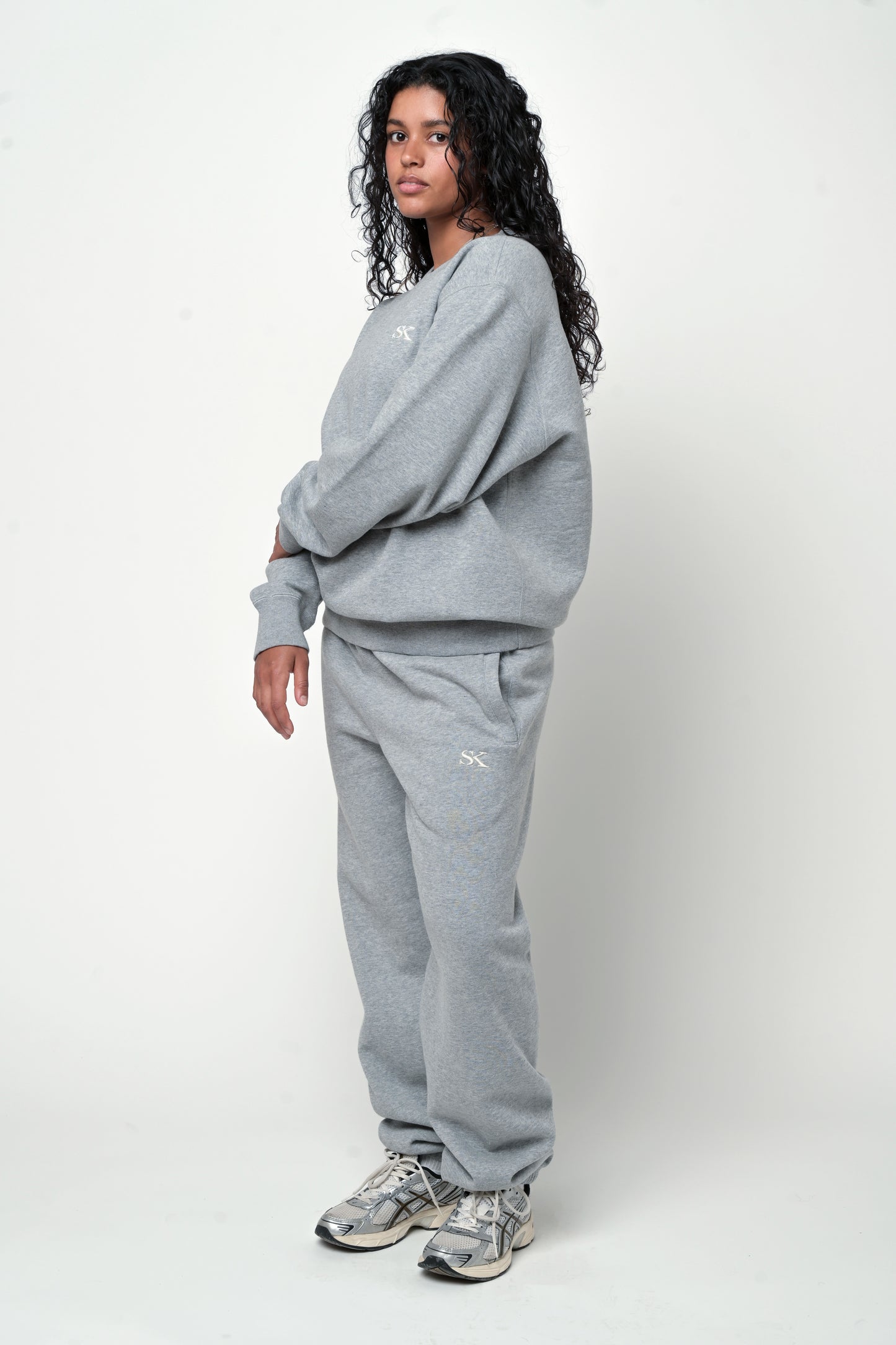 SK Core Fleece Crewneck - Grey