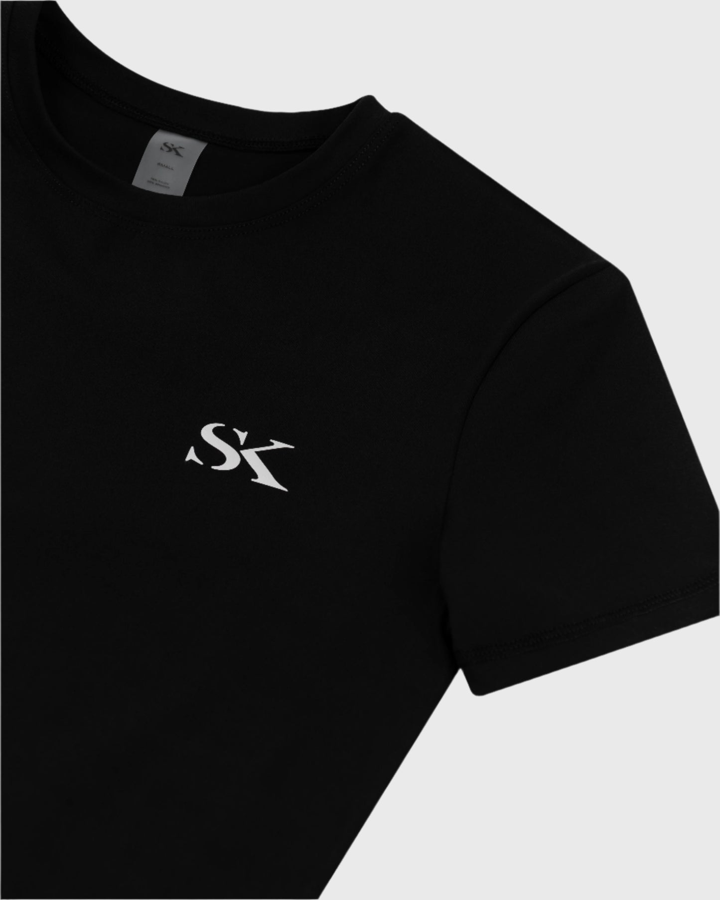 Simmer Crop Top Black